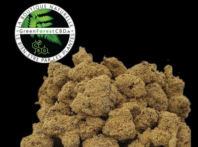 variété de CBD cannabis légal "moonrock" issue du catalogue Green Forest Cbd®