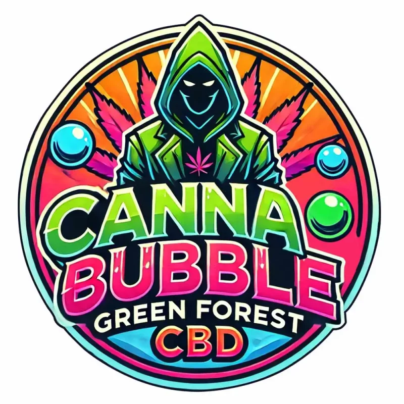 Logo de la fleur de CBD, Cannabubble CBD , Vendue par GreenforestCBD